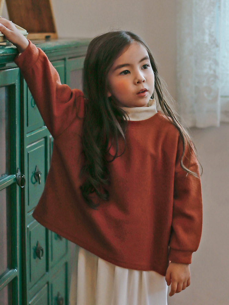 망고기모티셔츠 여아 아동 자매룩 기본 데일리룩 티 (5 color) 상품 이미지