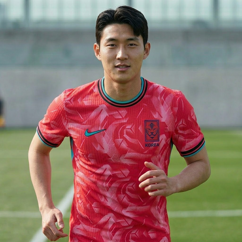 [국내매장판] 나이키 대한민국 축구 국가대표팀 유니폼 반팔 티셔츠 코리아 저지 레드, 105(XL) - 상세 이미지 3