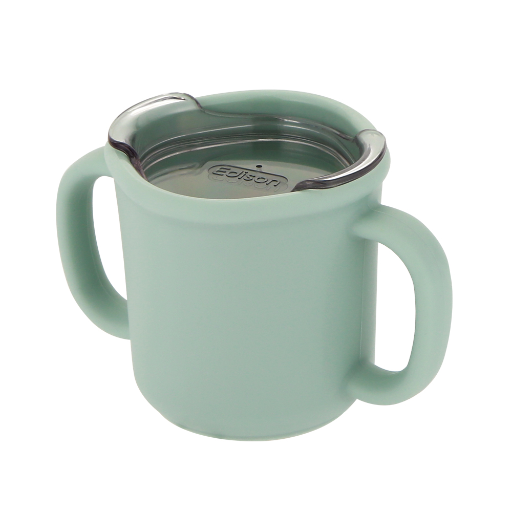 국내생산 에디슨 프리미엄 실리콘 트레이닝 컵 200ml (12개월이상) 3색상 택1 이미지 7