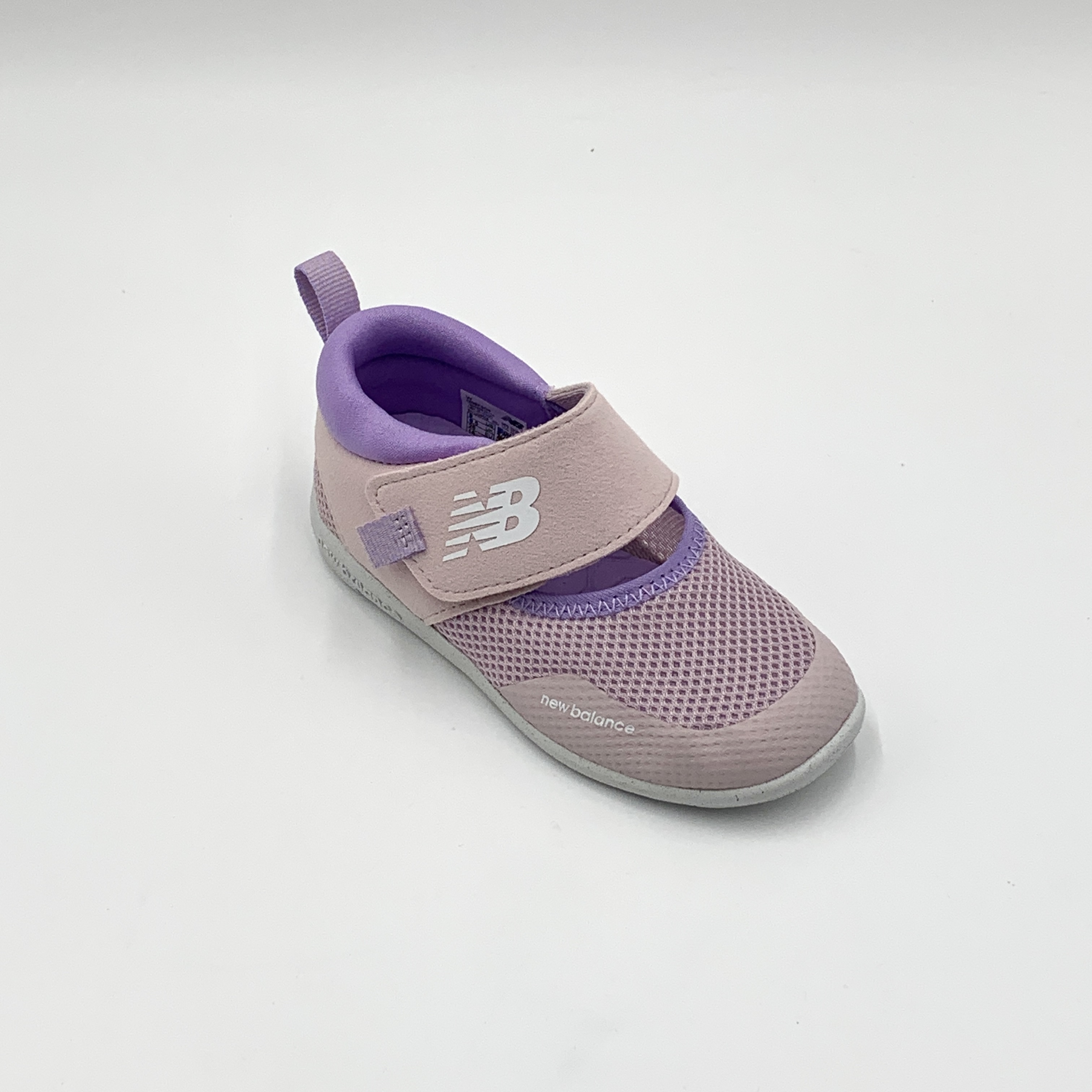 [국내매장판] 뉴발란스 키즈 샌들 아쿠아 슈즈 유아 어린이 유치원 워터 물놀이 신발 핑크라벤더(208), 140 - 상세 이미지 4