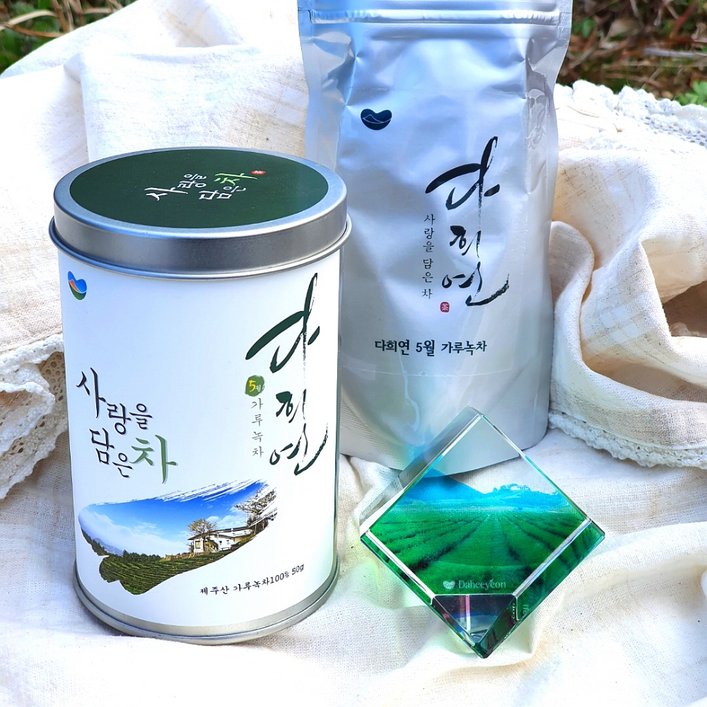 청정제주다원 다희연 5월 가루 녹차 어린잎으로 말린 녹차잎차 40g 50g 100g - 상세 이미지 5