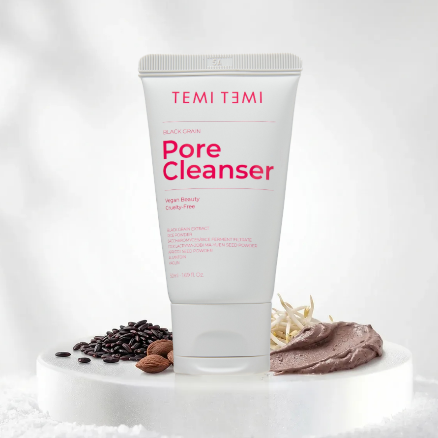 테미테미 블랙그레인 모공 선크림 메이크업 올인원 저자극 클렌저 50ml 제품 이미지