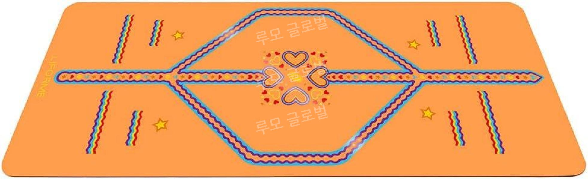 영국 정품 라이폼 천연고무 요가 매트 필라테스 Liforme 홈트매트 - 상세 이미지 2