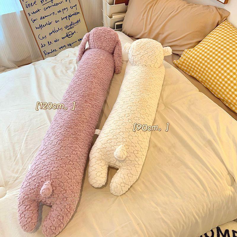 바디필로우 긴 베게 귀여운 곰 토끼 침대 등받이 쿠션 90,120cm - 상세 이미지 4