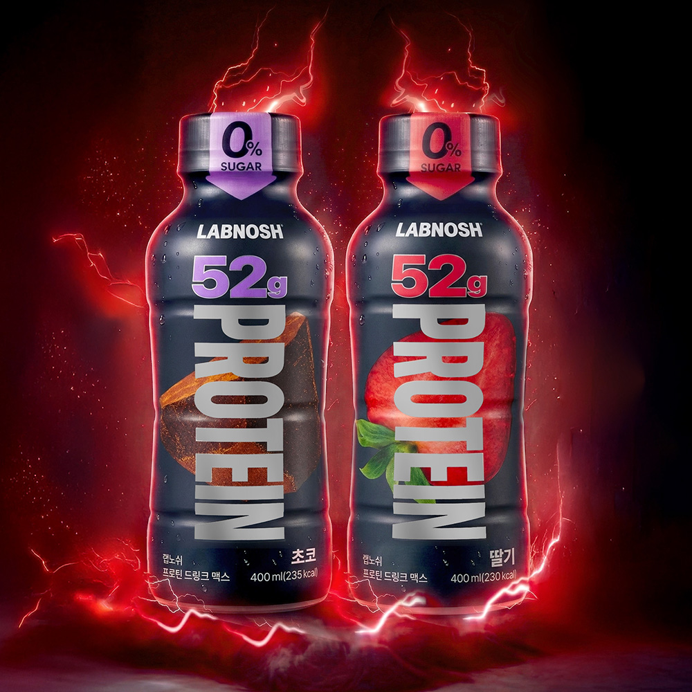 랩노쉬 프로틴 드링크 맥스 400ml 2종 12개입 - 상세 이미지 3