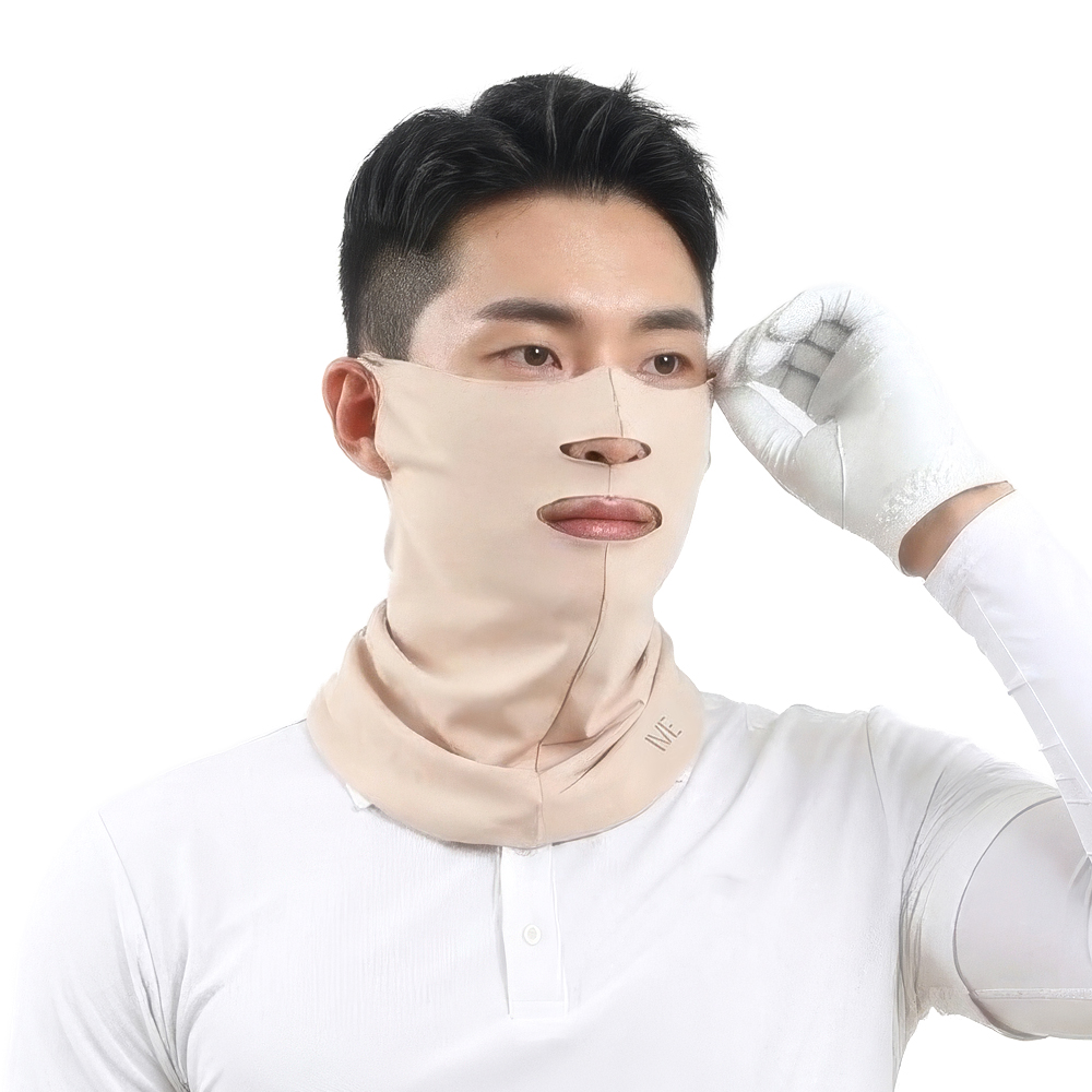 아이브풀커버 UV자외선차단마스크 넥타입 얼굴햇빛가리개 골프등산러닝자전거낚시 상품 이미지