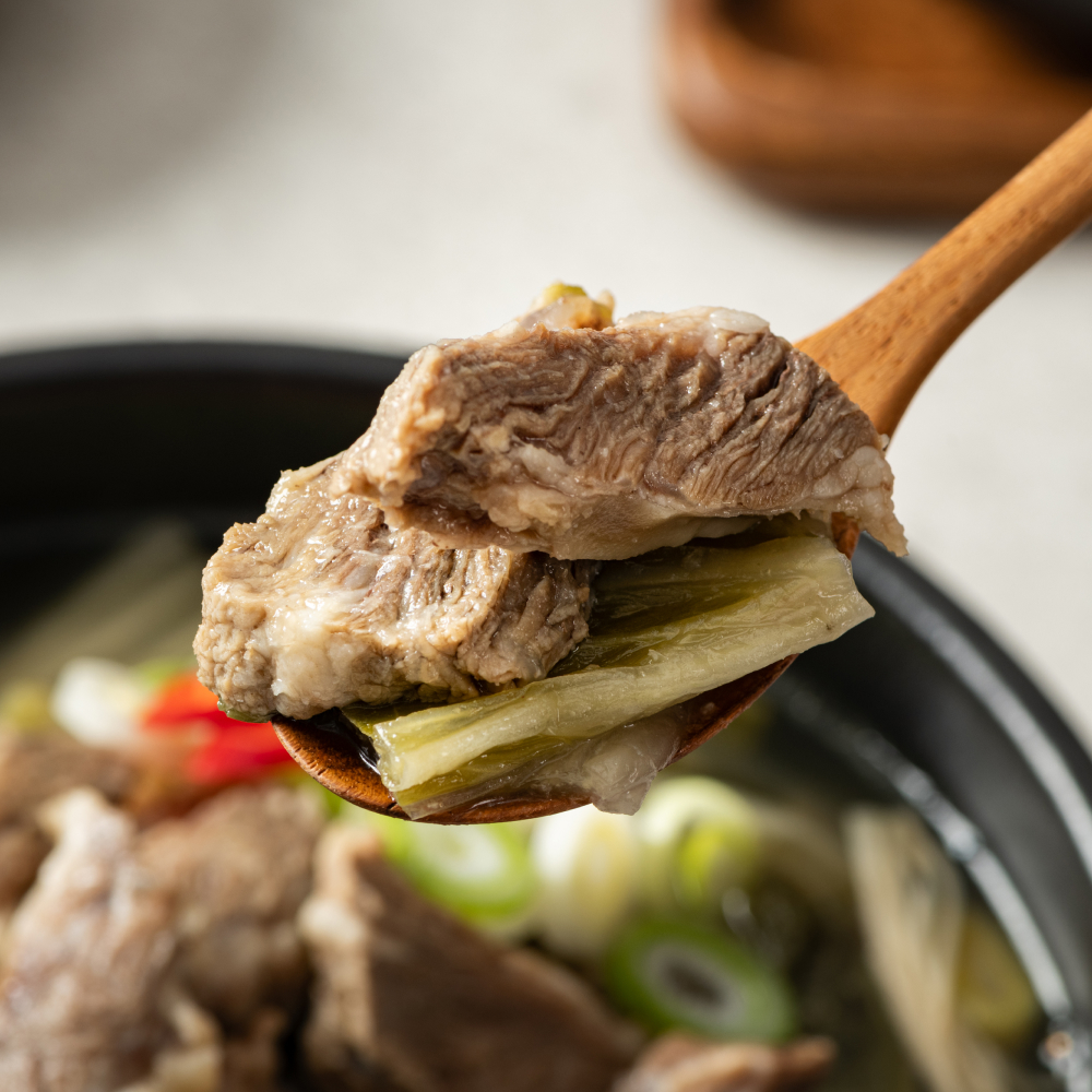 [1+1] 속편한 맑은 인계동 해장국 500g 소고기 우거지 국밥맛집 캠핑 - 상세 이미지 3