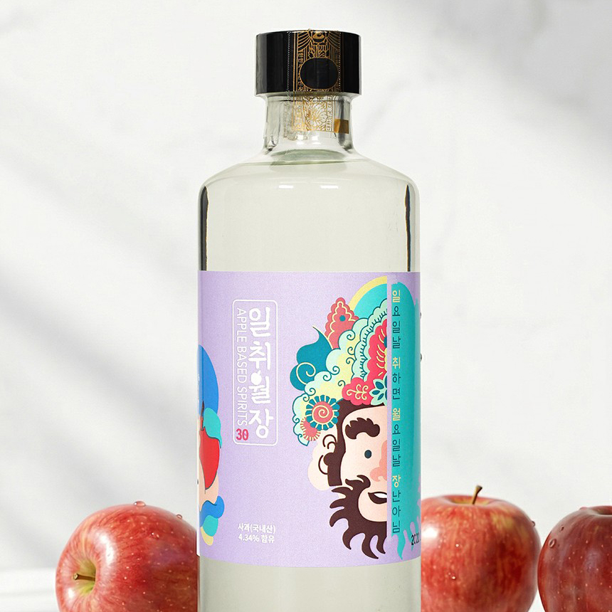 전통주 사과 리큐르 일취월장 30도 360ml, 1개 이미지 6
