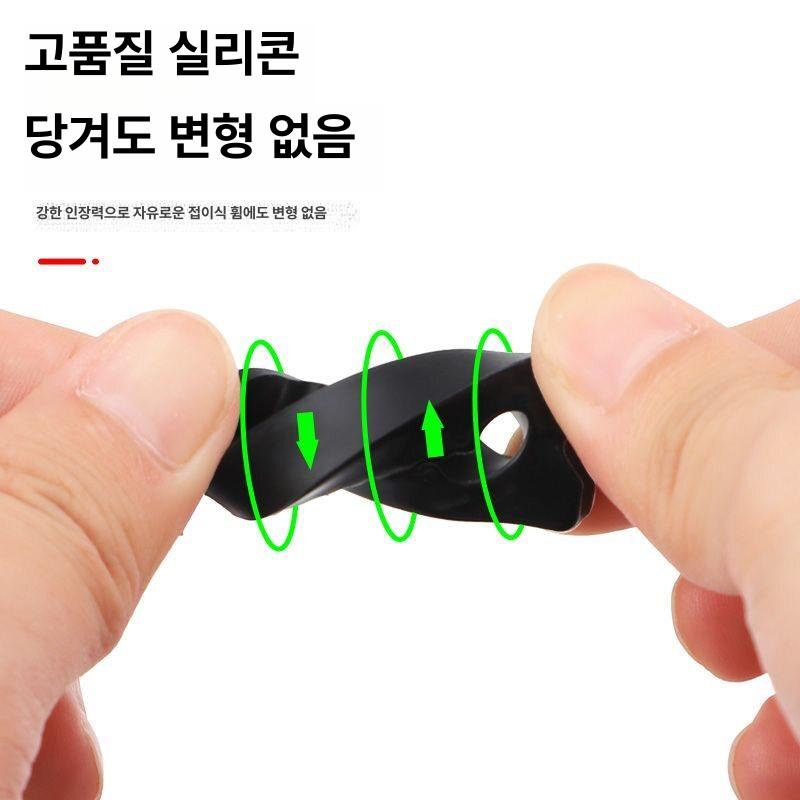 자동차도어 충격 흡수패드 블랙 방지 자동차문 8개 4개 레드 8개 - 상세 이미지 5