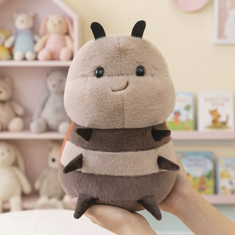 꼬마 무당벌레 인형 조카 행운 동물 애착 모찌 남자 여자 생일 기념일 액막이 - 상품 이미지