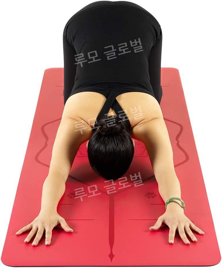영국 정품 천연고무 라이폼 요가 매트 필라테스 Liforme 논슬립 - 상세 이미지 4
