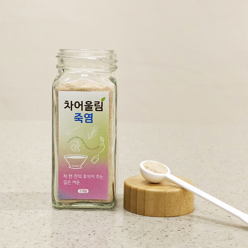 차와 함께 즐기는 차어울림죽염 110g, 5개 - 상세 이미지 3