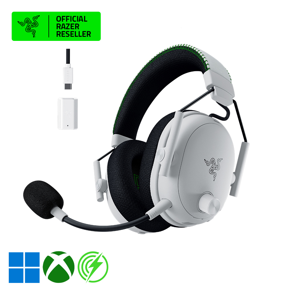 레이저코리아 블랙샤크 V3 PRO 무선 게이밍 헤드셋 XBOX/화이트 - 상품 이미지