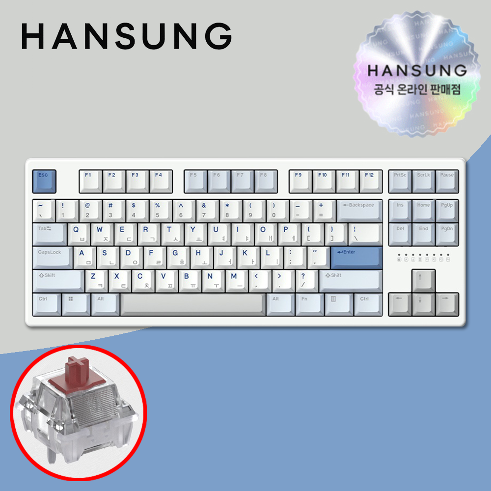 한성 TFG 매그니톡스 2XL 8K 래피드트리거 그레이레이니, 자석축, 35g - 상품 이미지
