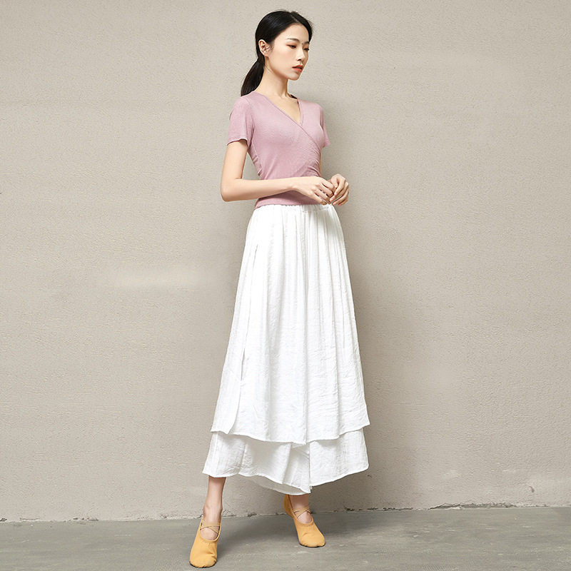 발레 상의 댄스복 한국무용 연영과 실기 발레복 - 상세 이미지 3
