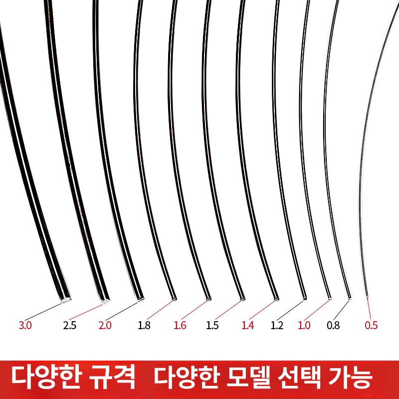PVC 코팅와이어 ta1 ta4 철사 온실 ta2 1.6mm 1kg 약 60m - 상세 이미지 3