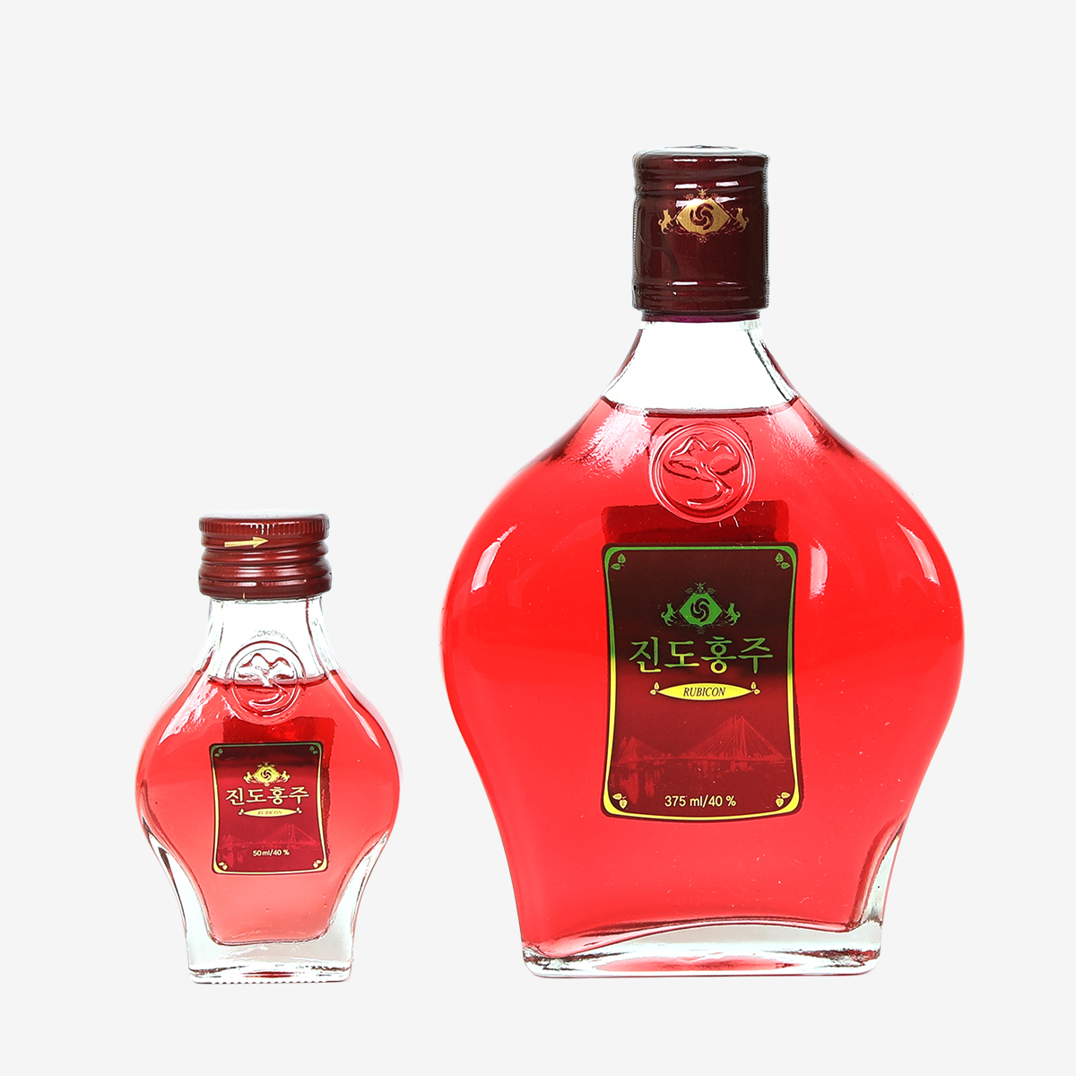 진도홍주 40도 50ml 루비콘 미니어처 리큐르 주 이미지 8
