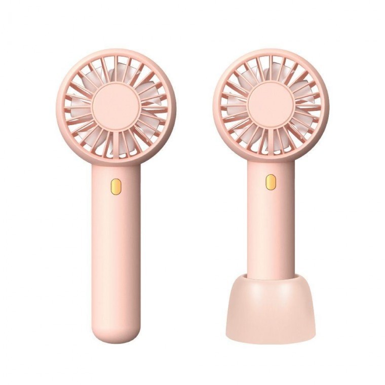 초소형 손풍기 듀얼팬 초미니 USB 탁상용 핸드 선풍기 - 상품 이미지