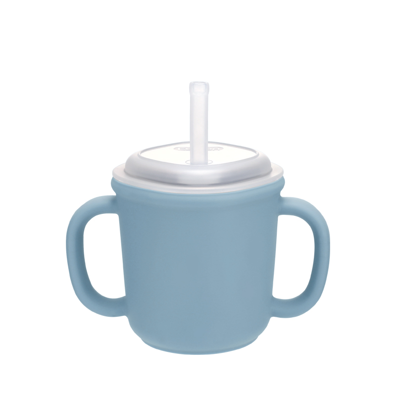 국내생산 에디슨 스스로 실리콘 양손 빨대컵 200ml (12개월이상) 3색상 택1 - 상세 이미지 5