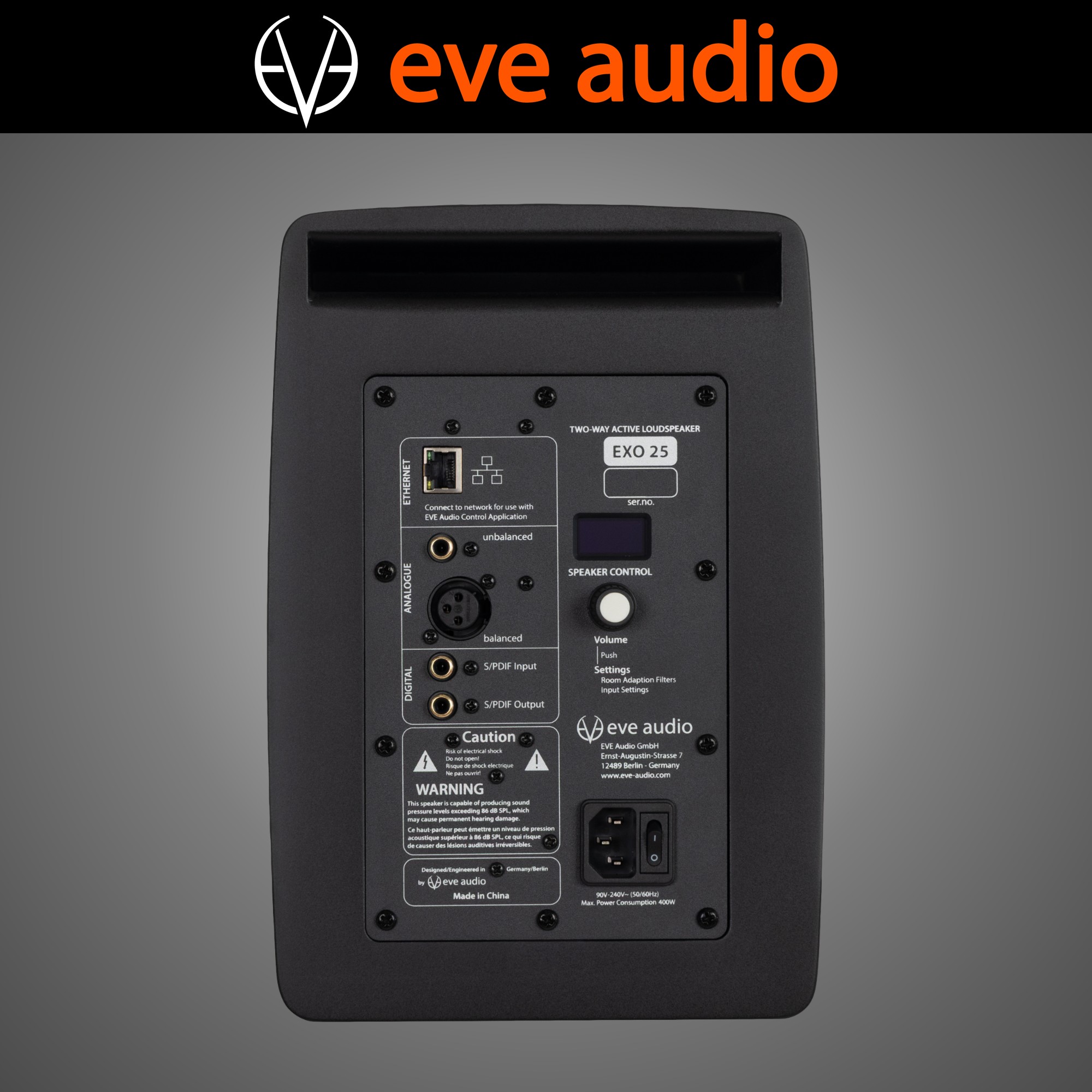 EVE AUDIO 이브 EXO25 5인치 스튜디오 모니터스피커 1통 - 상세 이미지 3
