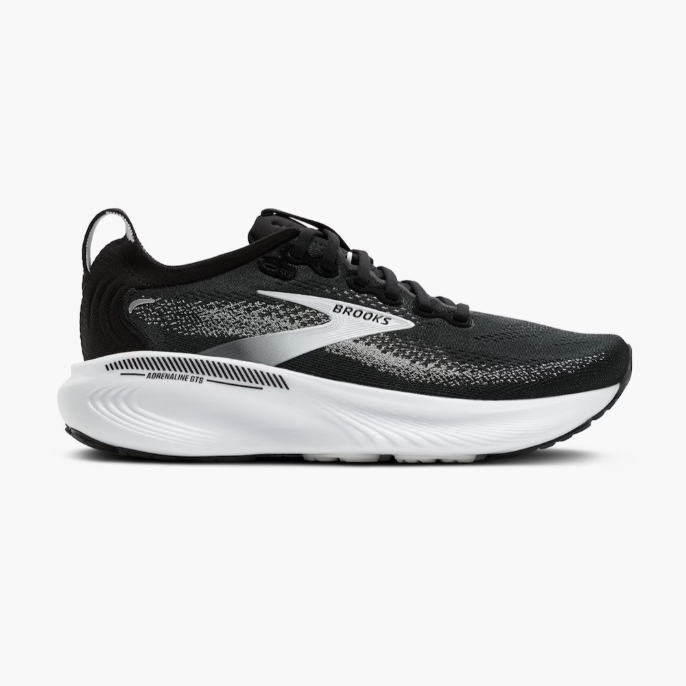 브룩스 Adrenaline GTS 25 남성 런닝화 운동화 Black/Grey/White - 상품 이미지
