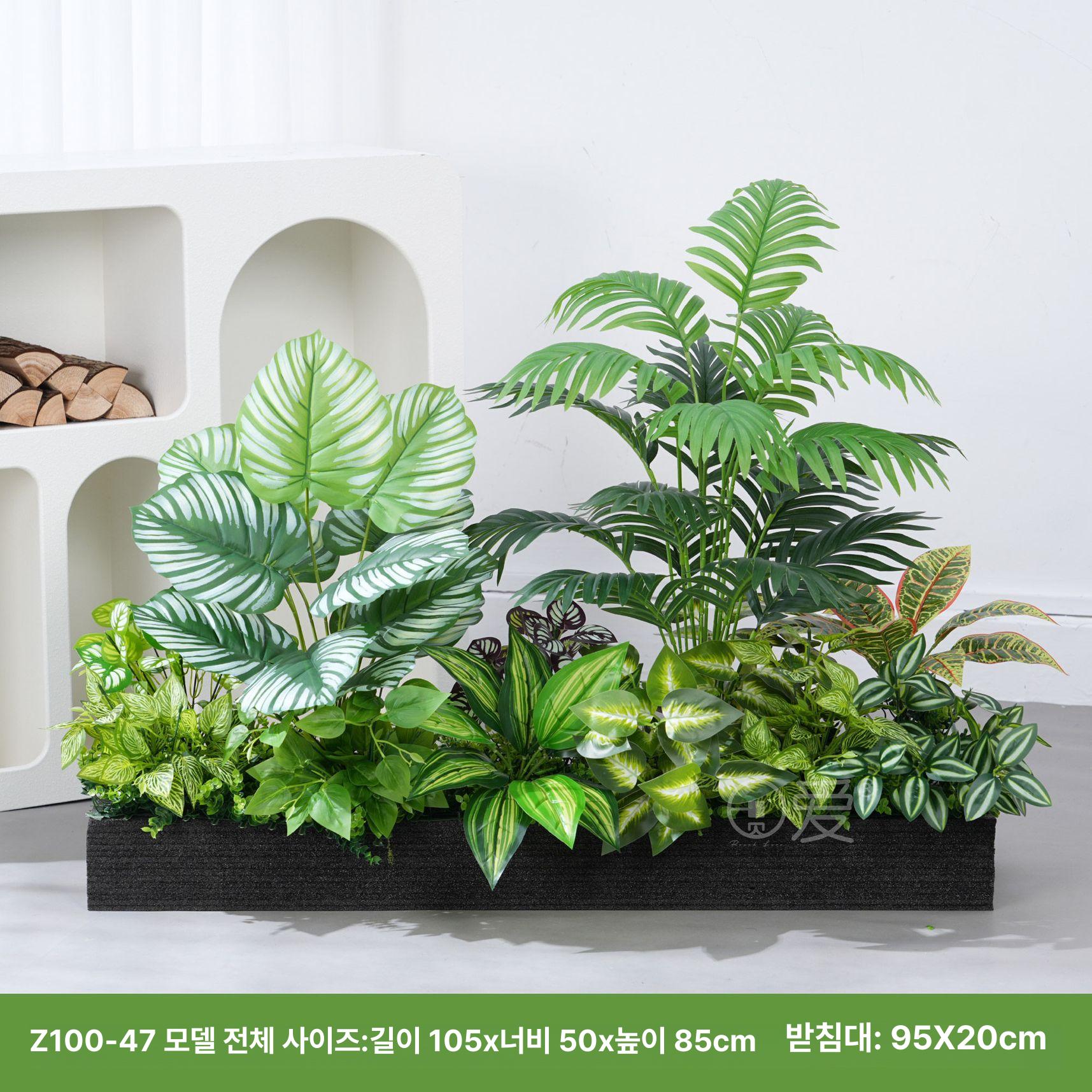 인조화초 열대 코코넛나무 모형 조경 코코넛 가드닝 대형 선인장 장식 가짜 조화 테라스 - 상세 이미지 5