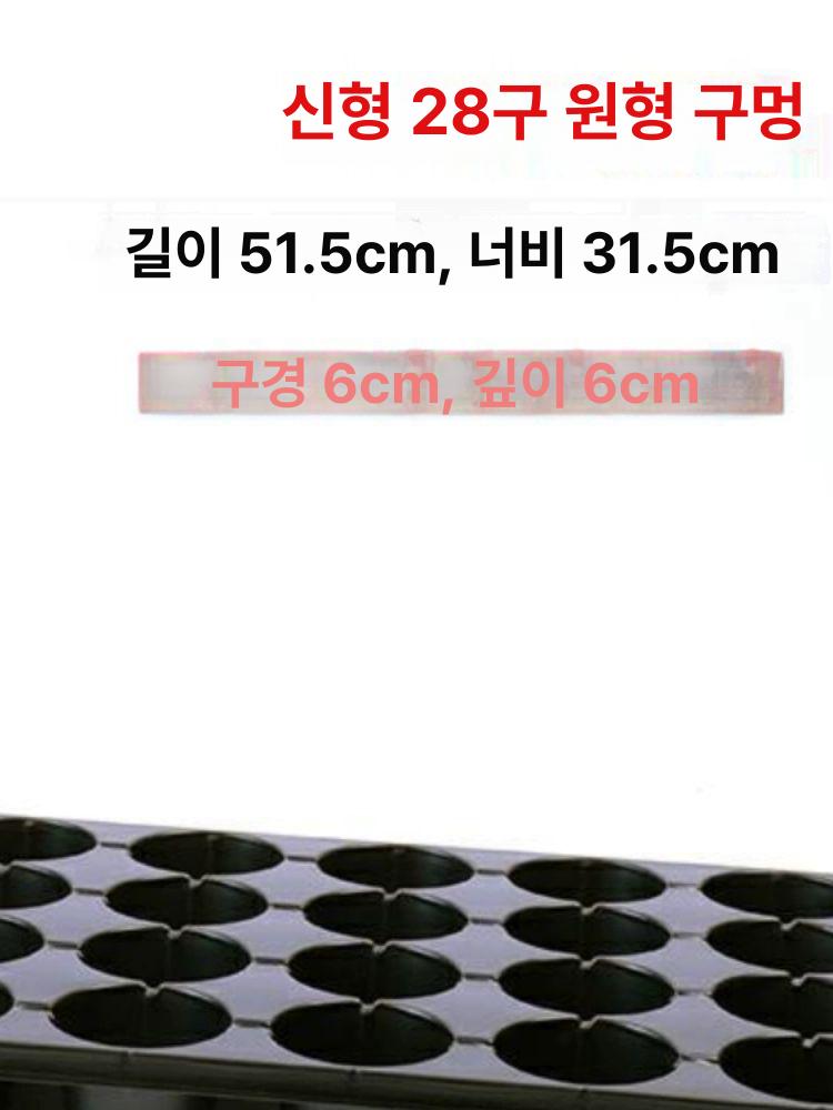 육묘 육모판 트레이 묘목 식물 육묘판 원예 모종재배 원예용 재배 파종 - 상세 이미지 4