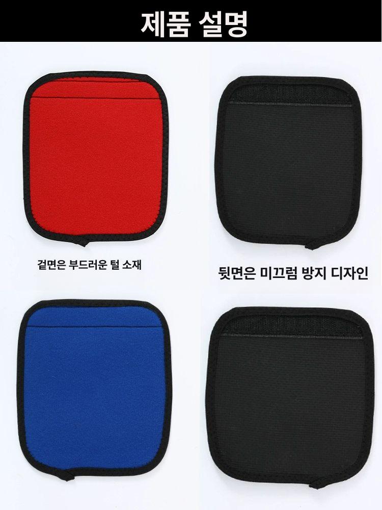 턱걸이 미끄럼 방지 벽걸이 등운동 막대 아령 피트니스 블루 1개 - 상세 이미지 4