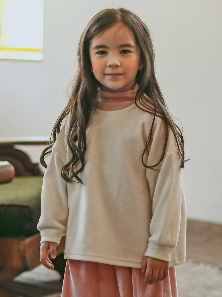 망고기모티셔츠 여아 아동 자매룩 기본 데일리룩 티 (5 color) 상품 이미지