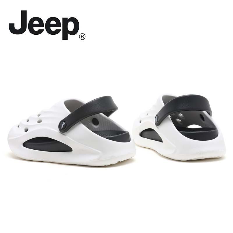 JEEP 남자 클로그 슬리퍼 남성 여름 샌들 쿠션 신발 - 상세 이미지 3