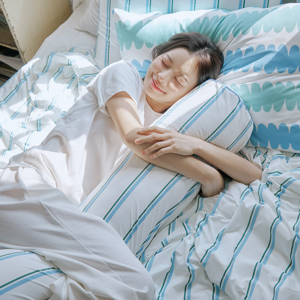 히말라야 실키스노우 안고 자는 여름 롱 대형 베개 냉감 원형 바디필로우 20x100 이미지 3