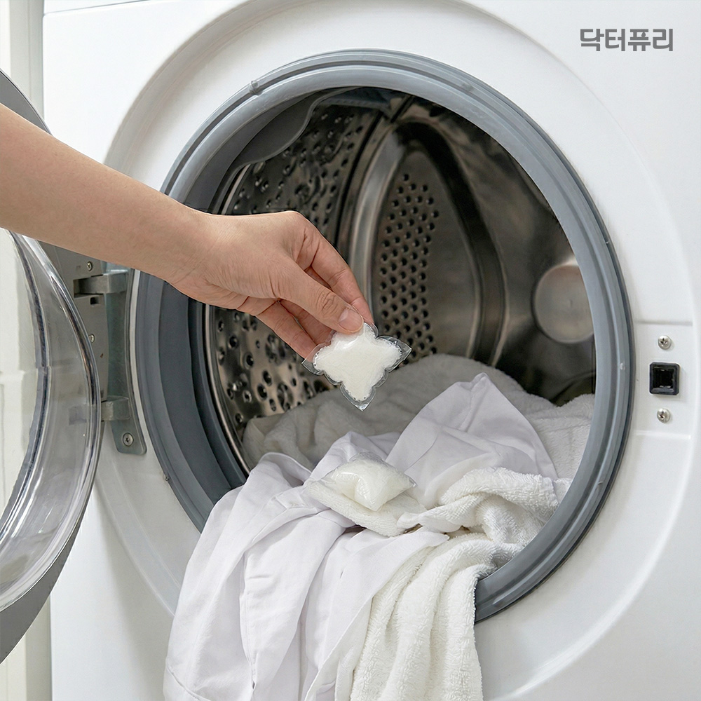 [세탁망증정] 닥터퓨리 산소계 표백제 캡슐타입 과탄산소다 13g, 30개 - 상세 이미지 2