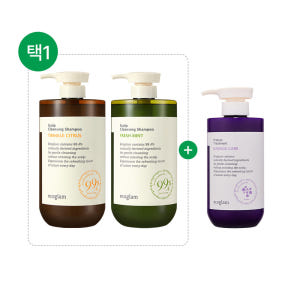 에코글램 데미지 케어 단백질 트리트먼트 500ml+스칼프 클렌징 샴푸 1... 솔직 후기 | 피부 타입별 분석 - 상품 이미지 1