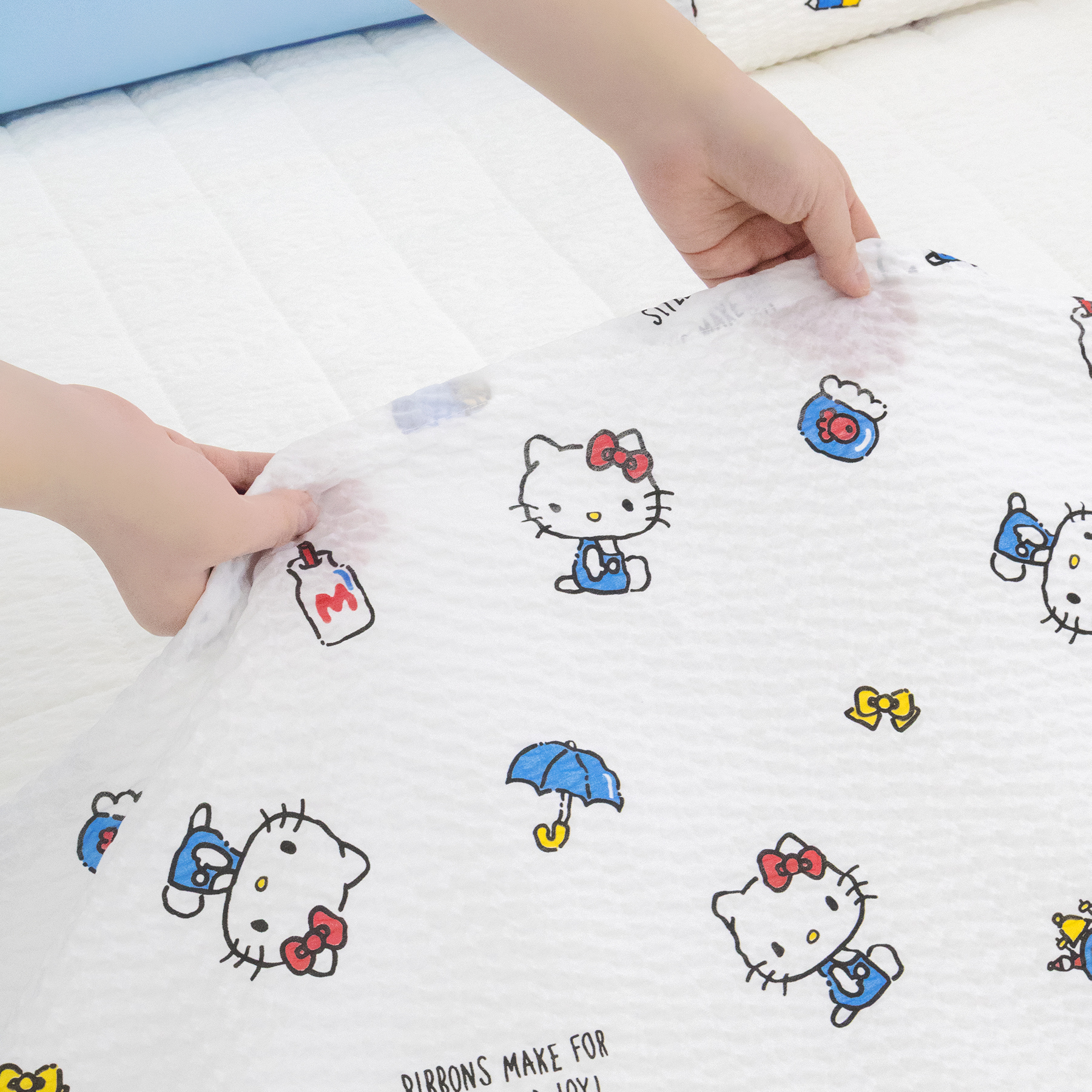 산리오 리플홑이불 헬로키티 조이, S(싱글) 상품 이미지