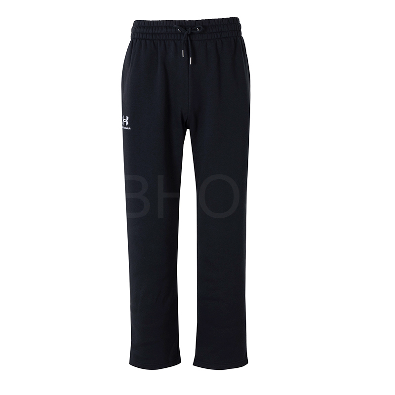 언더아머 UA Icon Fleece Pant 블랙 남성 팬츠