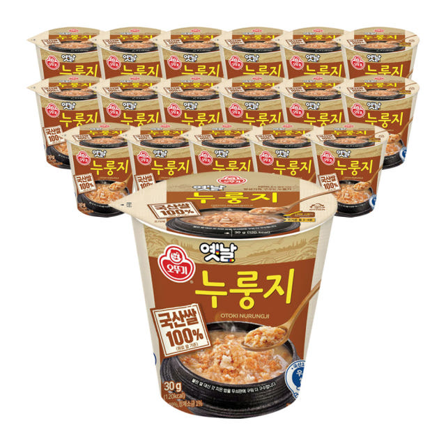 오뚜기 옛날구수한누룽지 30g 18개
