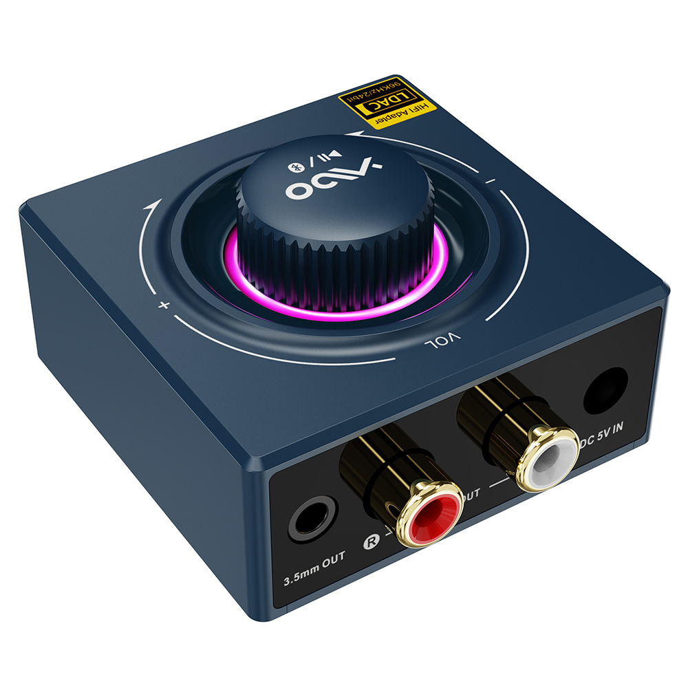 원미 1Mii 하이파이 다이얼 타입 블루투스 무선 오디오 리시버 수신기 YMOO B06T3+, LDAC aptX LL HD 코덱 지원 - 상세 이미지 3