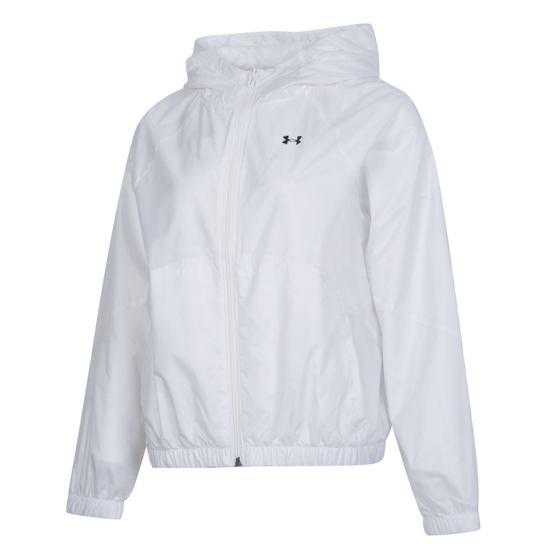 언더아머 UA Rival Windbreak Jkt 화이트 여성