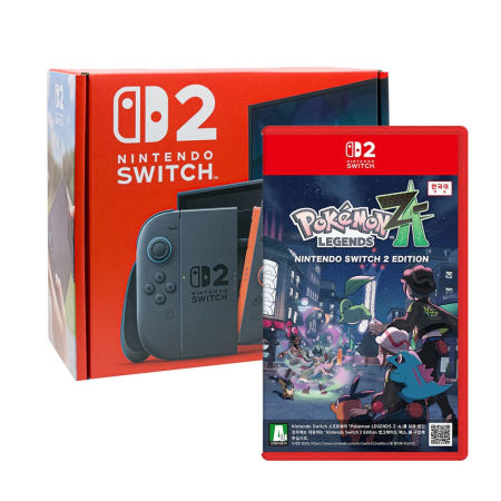 닌텐도 스위치 2 +포켓몬 레전드 ZA 게임칩 한글판 / WJ