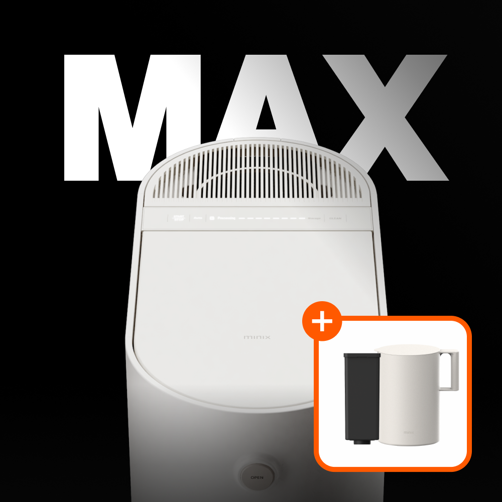 [네이버 전용구성] 3L 최신상 미닉스 음식물처리기 더플렌더 MAX 가정용 분쇄기 건조기 MNFD-200G