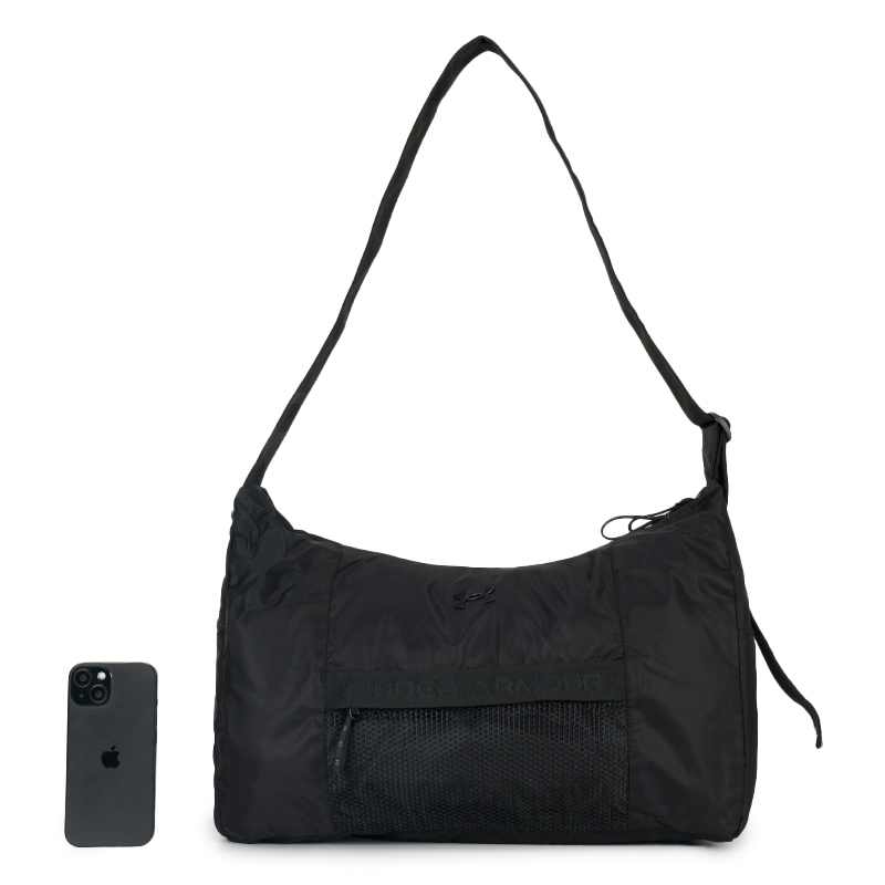 언더아머 UA Studio Slouchy Duffle 블랙 여성