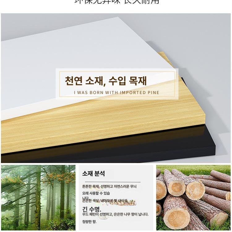 북유럽 골드 수납장 고급스러운 골드 철제 프레임 투명 강화유리 5단 선반 슬림형 디자인 1칸 40 20 월넛+블랙 프레임 - 상세 이미지 3
