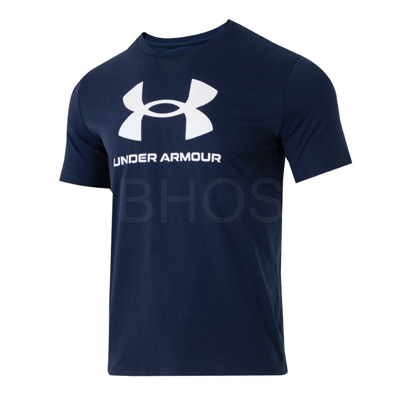 언더아머 UA SPORTSTYLE LOGO UPDATE SS 블루 남