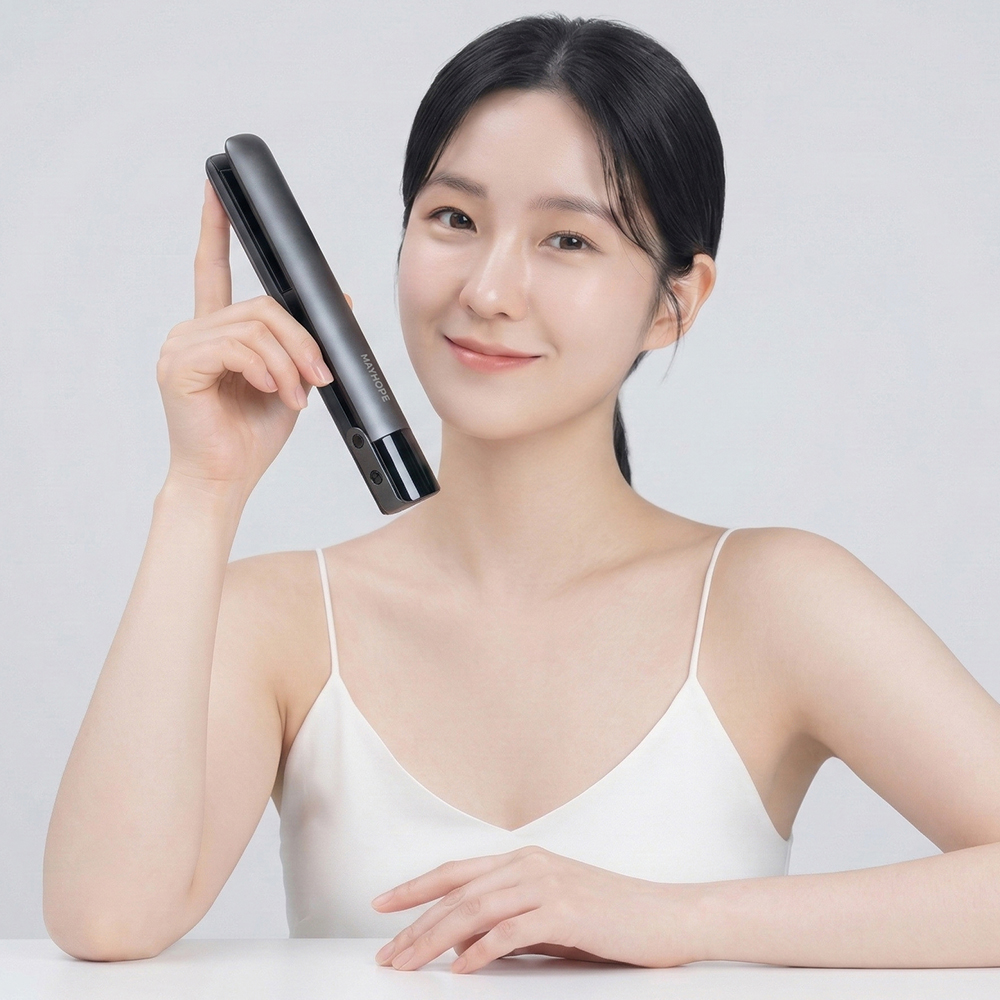 무선 고데기 미니 고데기 휴대용 고데기 그래핀 고데기 남자 매직기