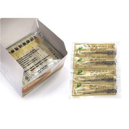스피어협력사OEM 일회용 멸균침 0.25x30mm 1000P 일회용침 한방용품