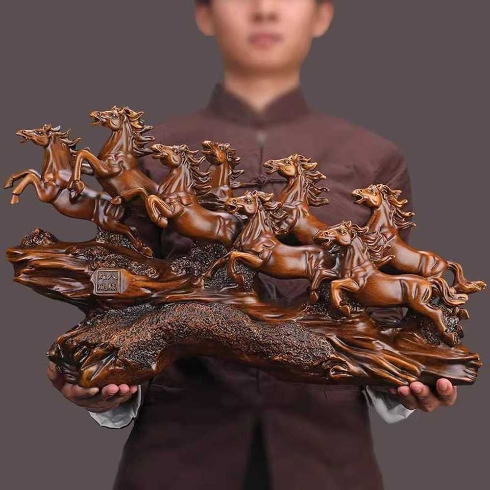 말 장식품 사무실 조각상 모형 조형물 인테리어 소품 A - 상세 이미지 2