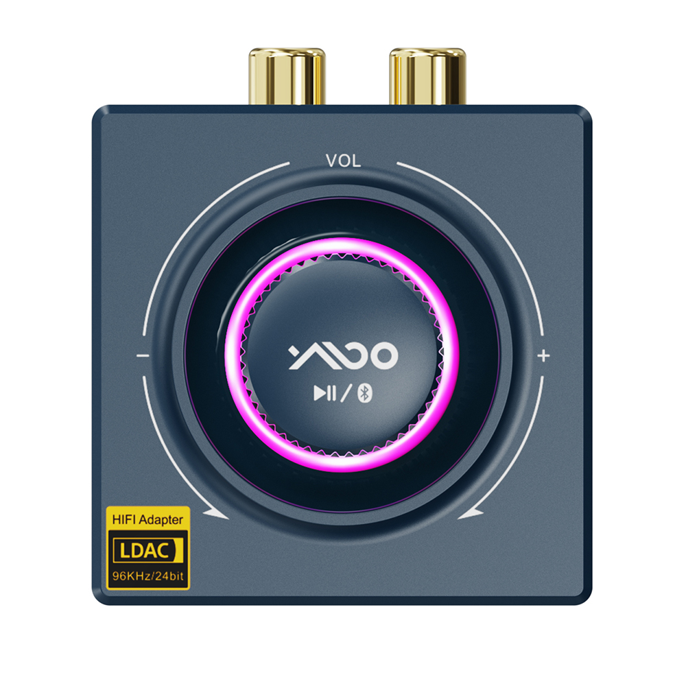 원미 1Mii 하이파이 다이얼 타입 블루투스 무선 오디오 리시버 수신기 YMOO B06T3+, LDAC aptX LL HD 코덱 지원 - 상품 이미지