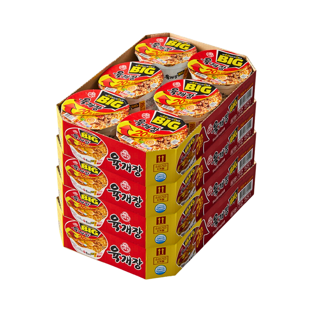오뚜기 육개장 컵라면 104g x24개 - 상품 이미지