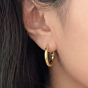 S999 은침 링귀걸이 20mm 26mm 후프귀걸이 실버 골드 아르제아 솔직 후기 | 실사용자 리뷰 분석 - 상품 이미지 2