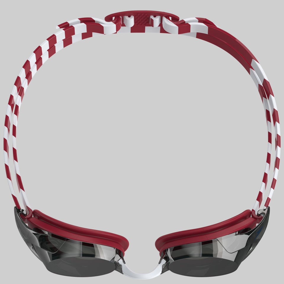 스피도 뱅퀴셔 3.0 미러 고글 수경 Red/White/Stripe 이미지 7
